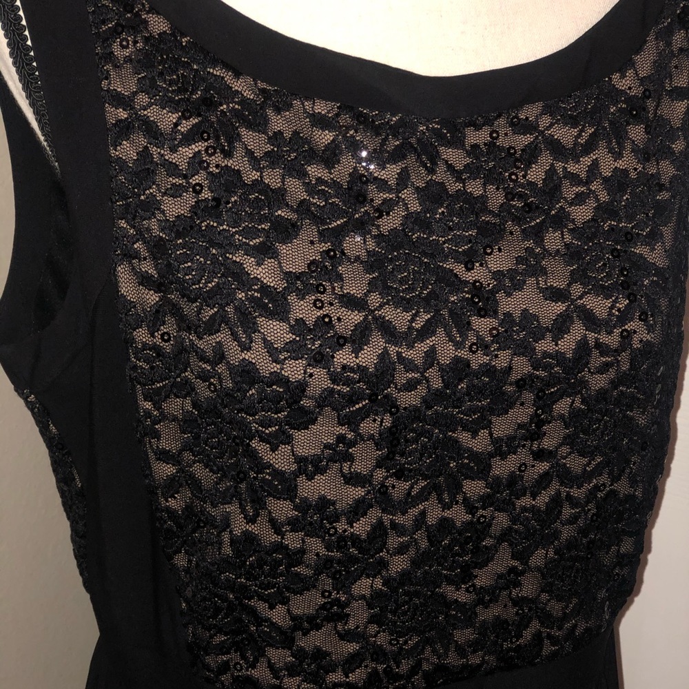 Formal Black dress with sequins